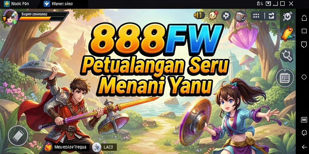 Tangkapan layar gameplay 888FW menampilkan momen petualangan yang mendebarkan.