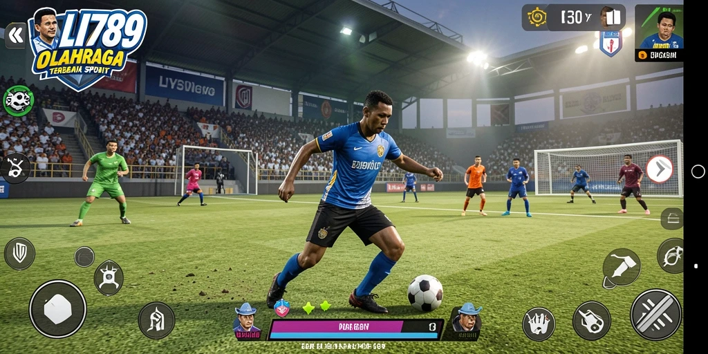 Tampilan gameplay LI789 yang mendebarkan dengan berbagai olahraga.