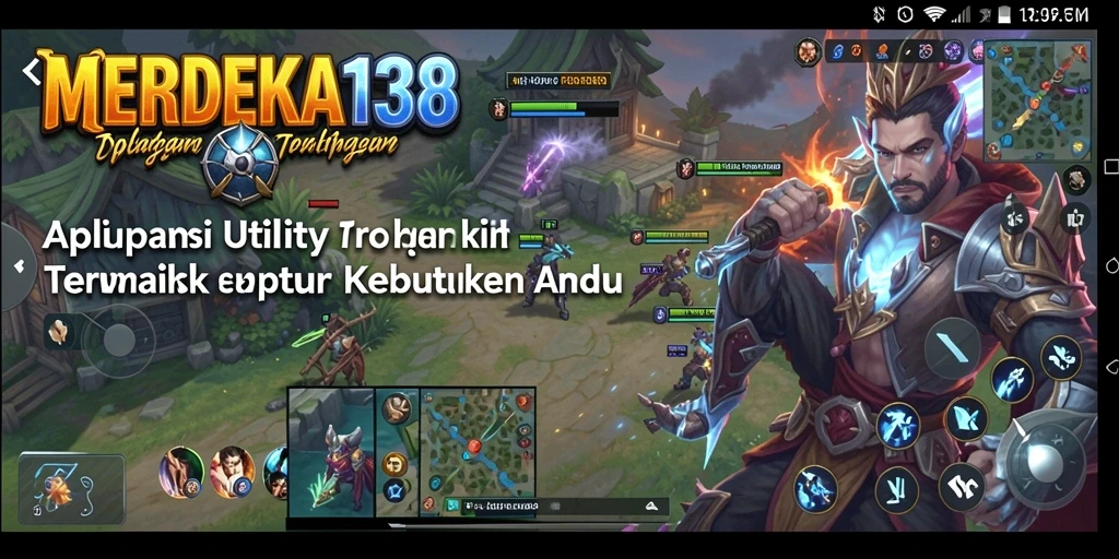 Tampilan antarmuka sederhana dan alat bantu pengatur waktu.