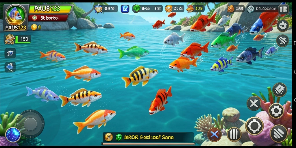 Tampilan gameplay PAUS123 yang menarik dan dinamis.
