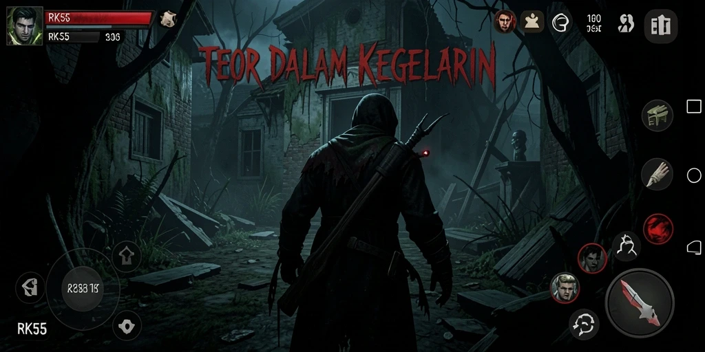 Gameplay menakutkan RK55 yang intens dan mendebarkan.